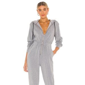 Weworewhat grey sweat jumpsuit